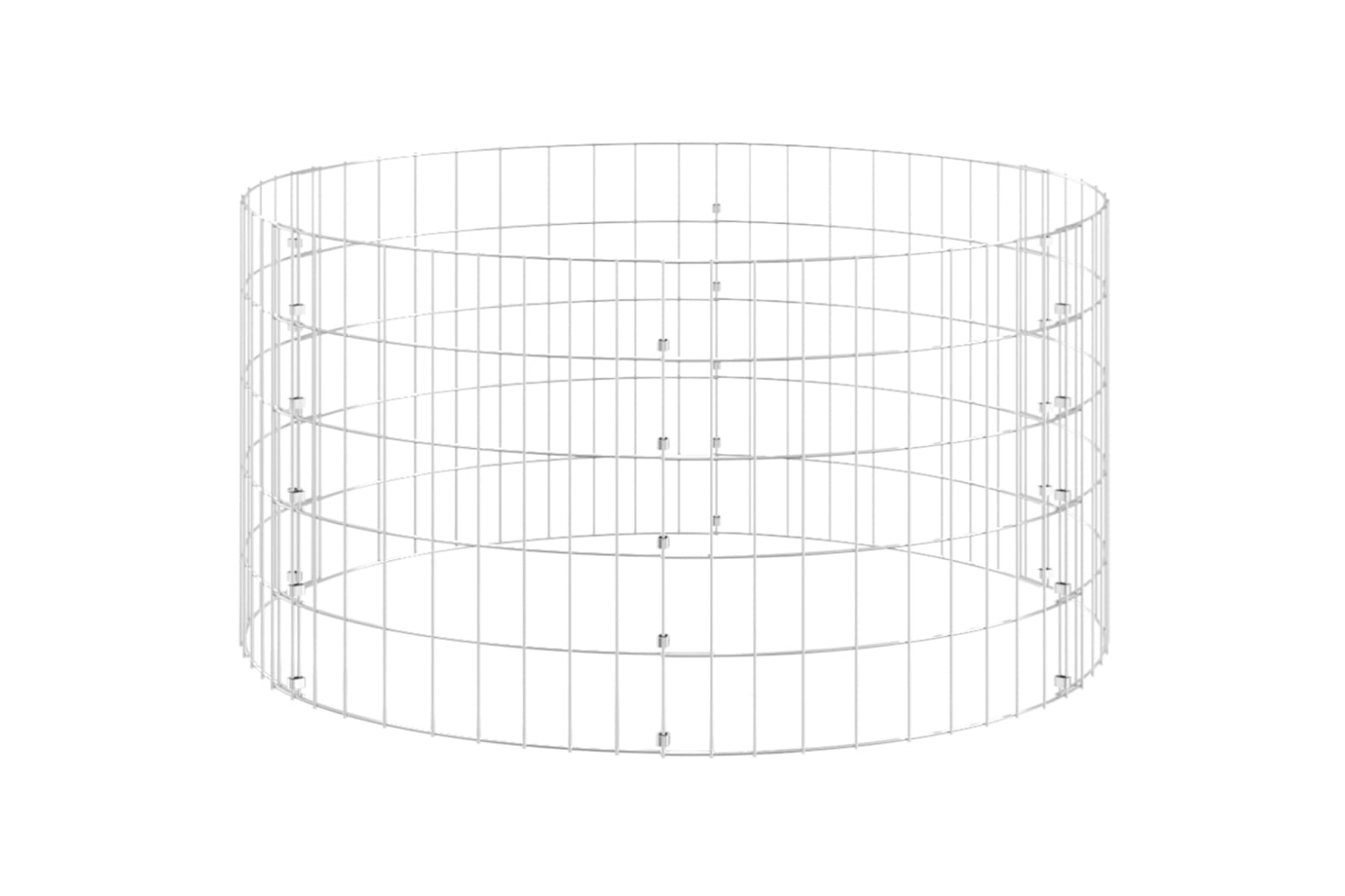 vidaXL 3115943 Garden Composter ÃÂ100x50cm Galvanised Steel