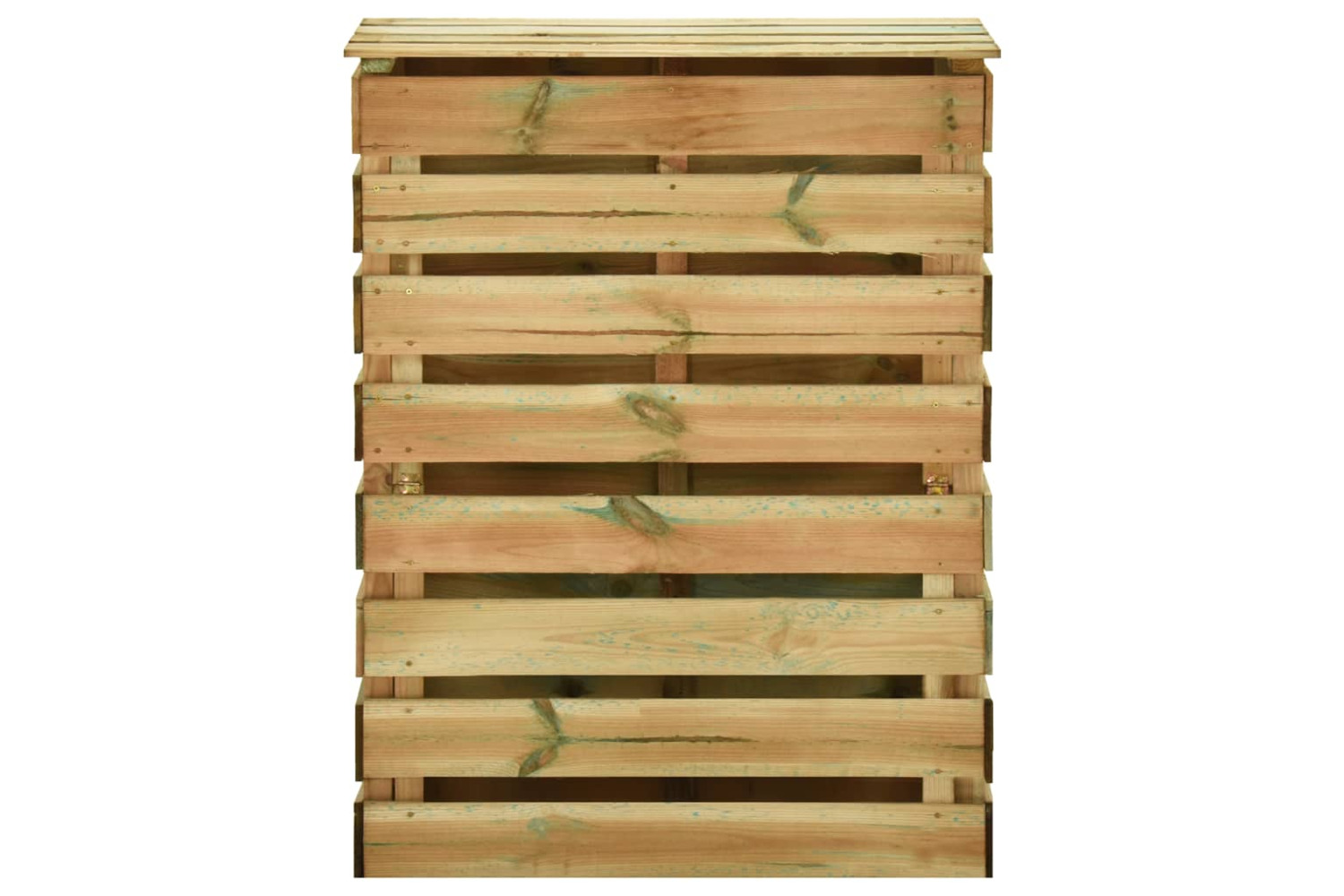 vidaXL 316062 Slatted Garden Composter 80x50x100cm Impregnated Pinewood
