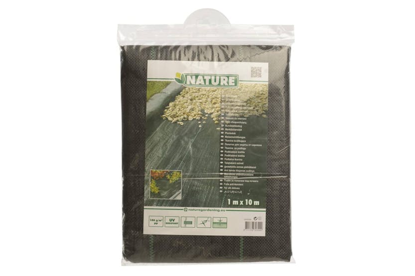 Nature 403701 Weed Control Ground Cover 1x10 M Black