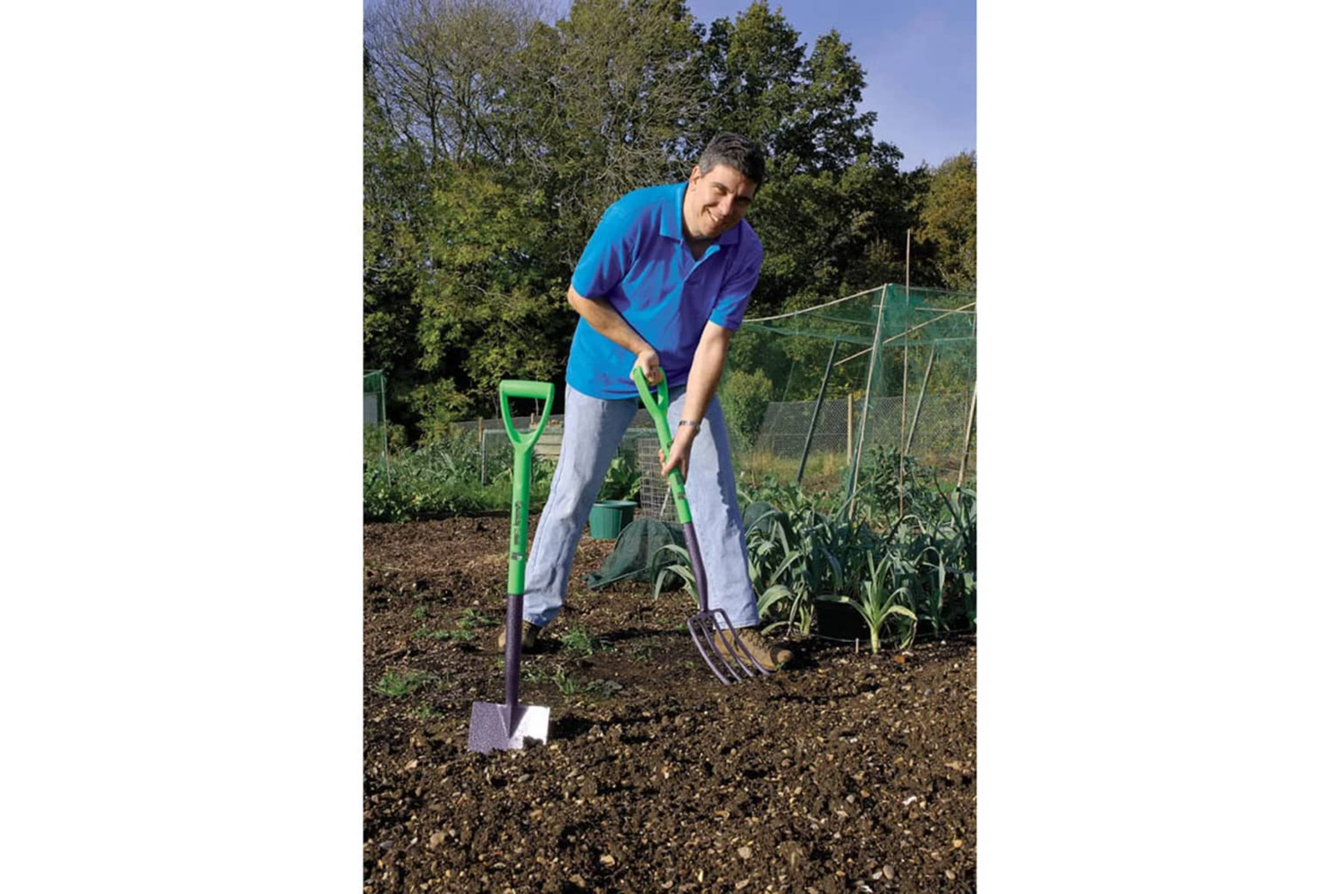 Draper Tools 415082 Garden Fork And Spade Set Carbon Steel 28x18 Cm 16566