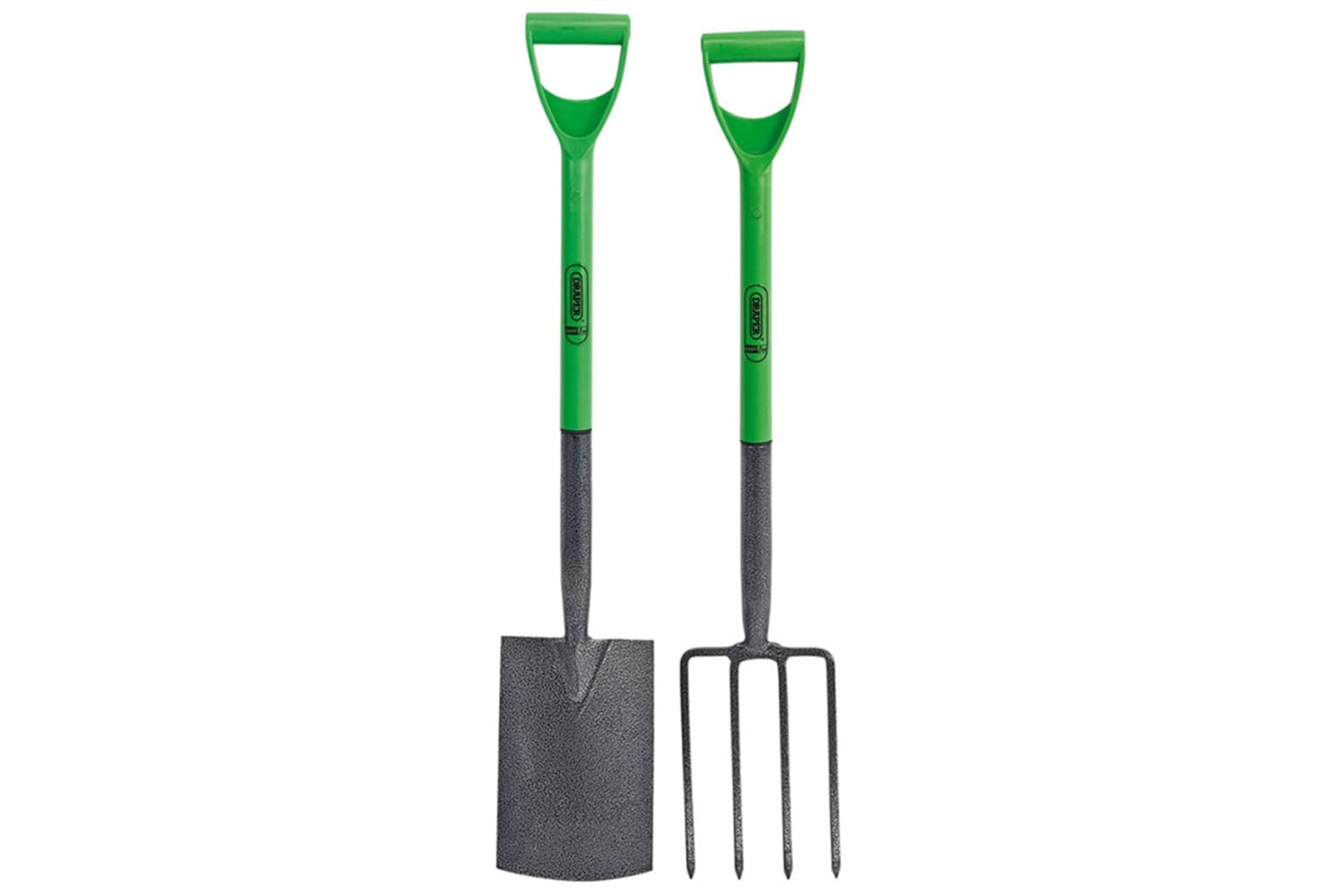 Draper Tools 415082 Garden Fork And Spade Set Carbon Steel 28x18 Cm 16566