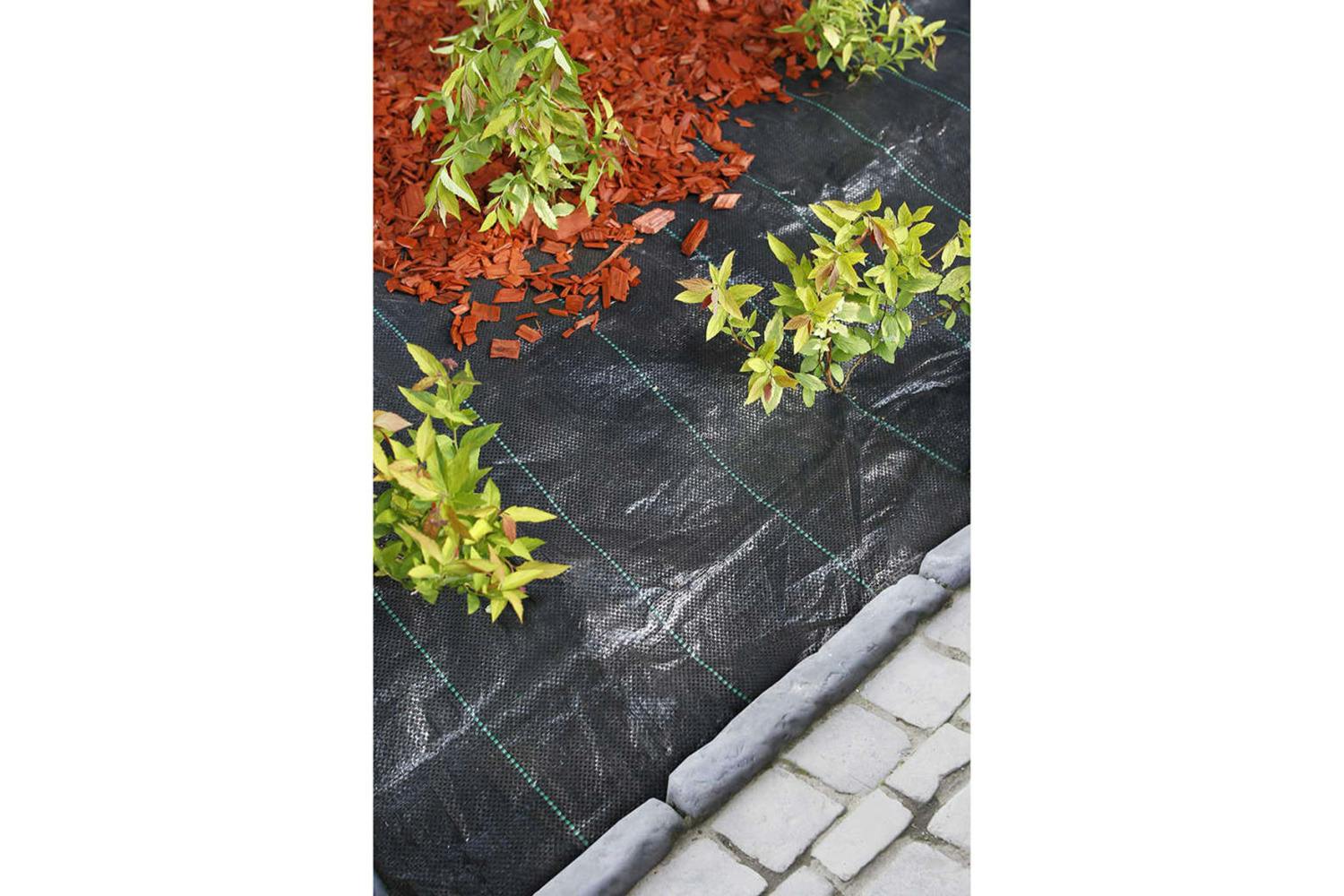 Nature 409332 Weed Control Ground Cover 1x25 M Black