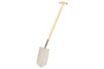 Vidaxl 146147 Garden Point Shovel T Grip Stainless Steel And Ashwood