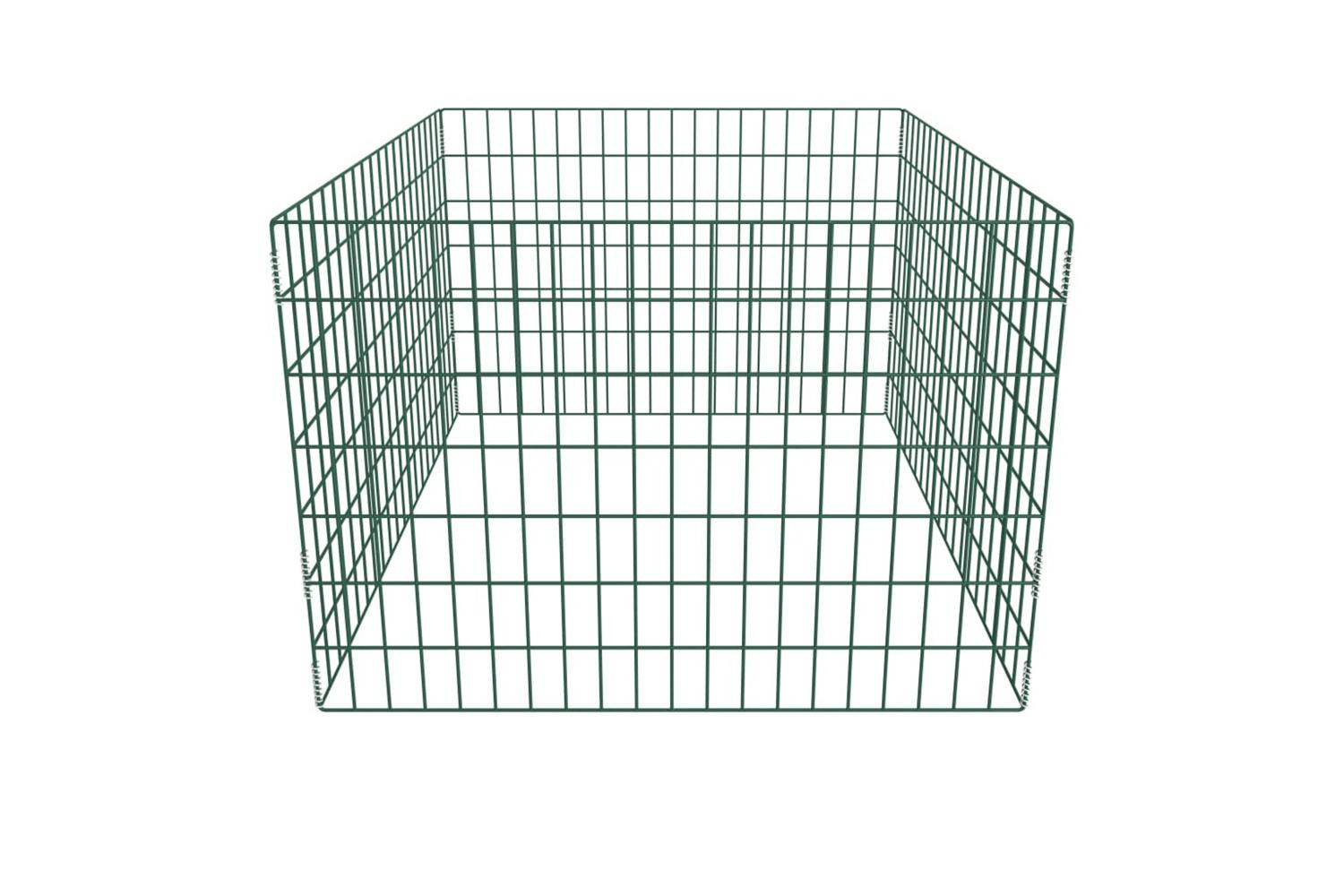 Vidaxl 141206 Square Mesh Garden Composter 100 X 100 X 70 Cm