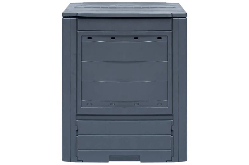 Vidaxl 278919 Garden Composters 2 Pcs Grey 60x60x73cm 520 L