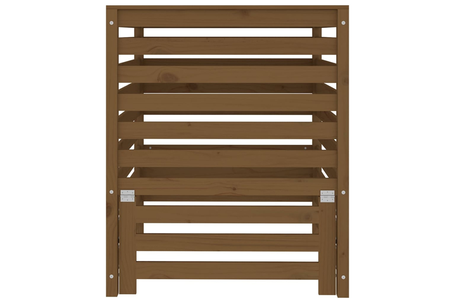 vidaXL 823818 Composter Honey Brown 82.5x82.5x99.5cm Solid Wood Pine