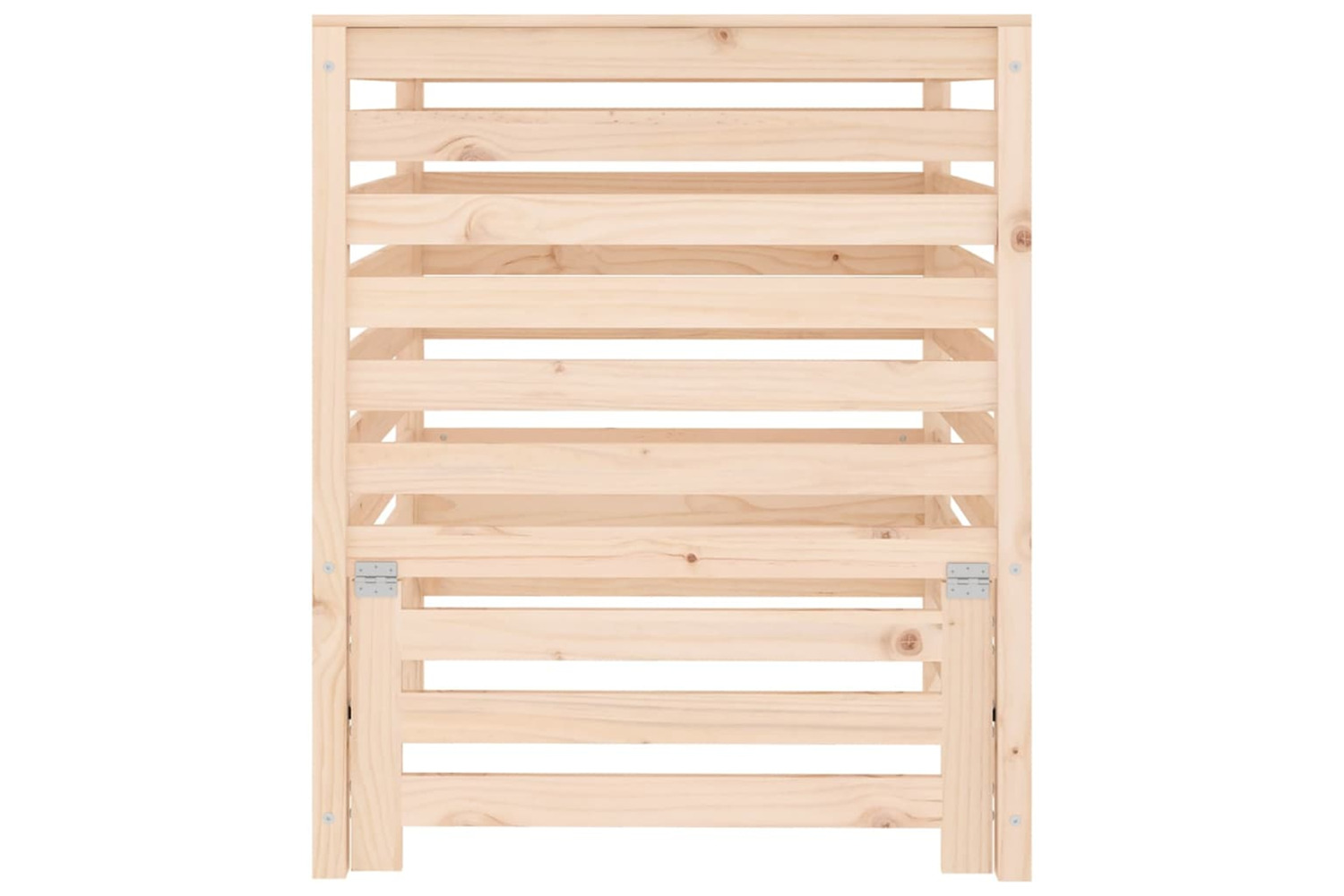 vidaXL 823815 Composter 82.5x82.5x99.5cm Solid Wood Pine