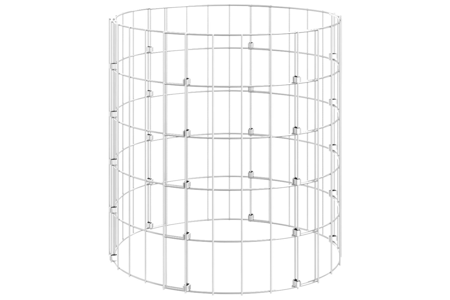 Vidaxl 3115941 Garden Composter Ã50x50 Cm Galvanised Steel