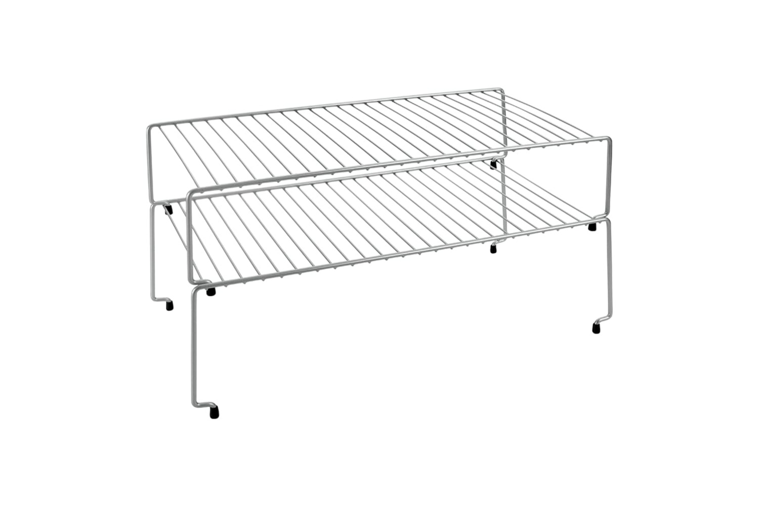 Metaltex 443437 Stackable Storage Rack Sky 2 Pcs
