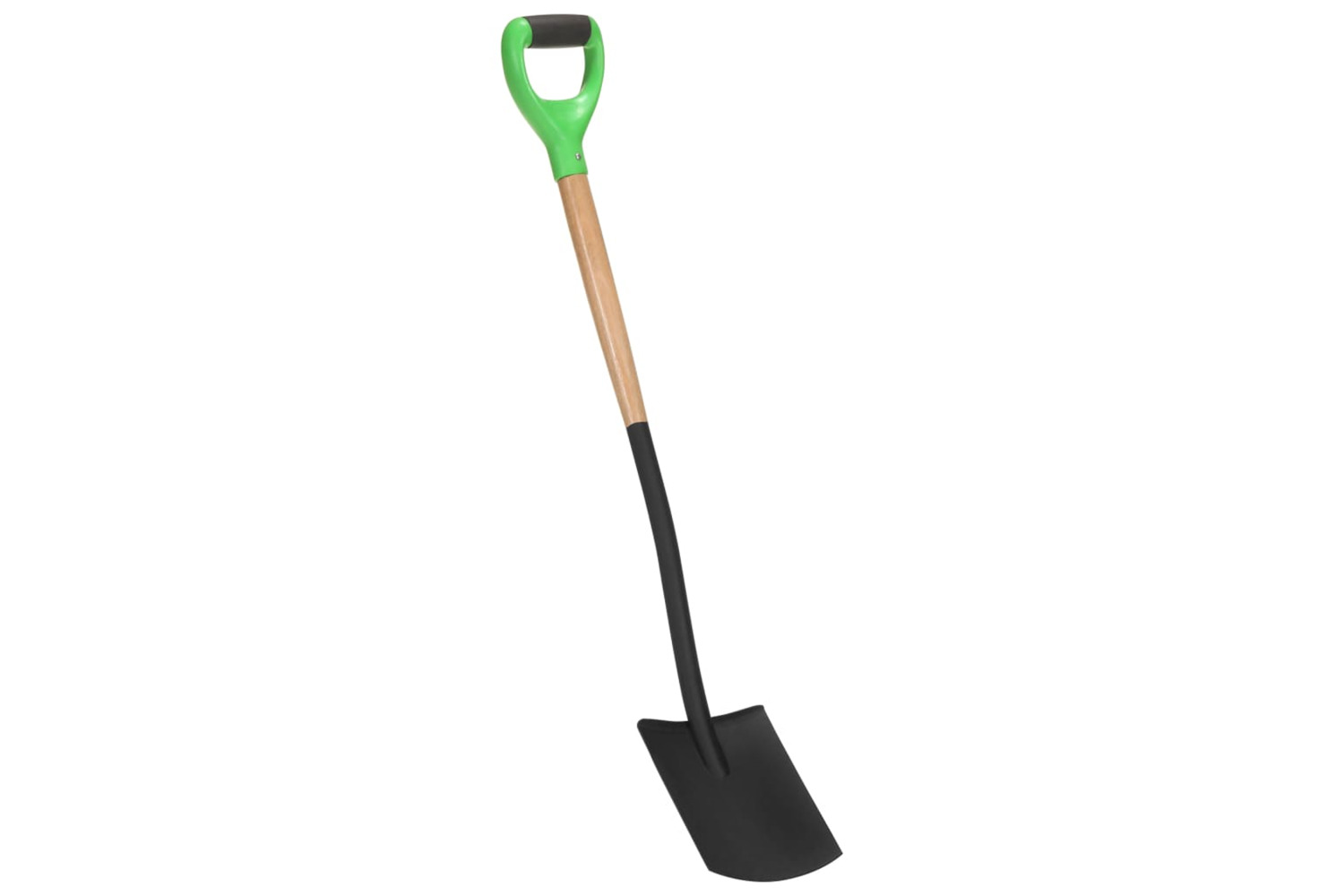 vidaXL 146144 Garden Digging Spade D Grip Steel And Hardwood