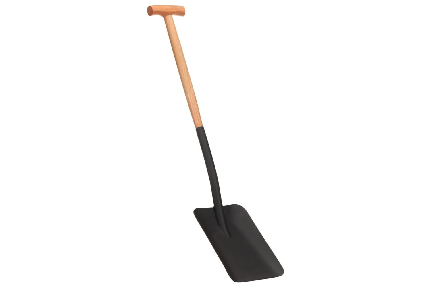 vidaXL Garden Shovel T Grip Steel And Hardwood