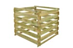 Vidaxl 41656 Slatted Compost Bin 0.54 M3 Square Wood