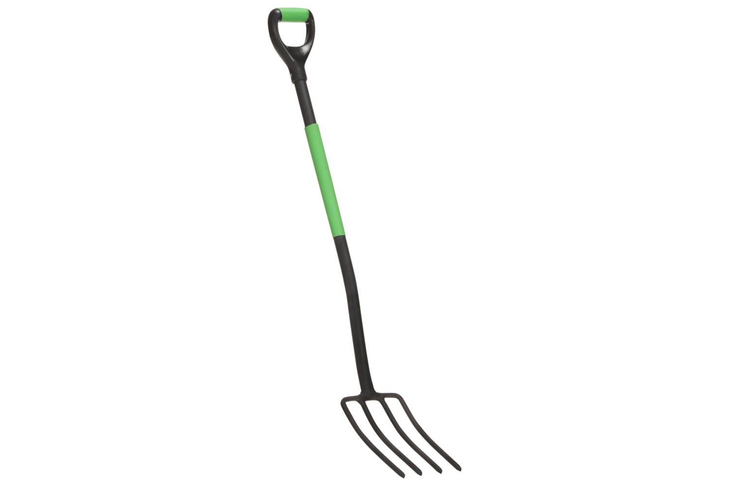 vidaXL 146129 Garden Digger Fork D Grip Steel