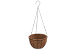 Vidaxl 319359 Hanging Planters 4 Pcs With Coco Liners Black Ã 40x63 Cm Steel