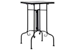 Vidaxl 46711 Mosaic Side Table Black And White Ceramic