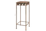 Vidaxl 245928 Plant Stand Set 3 Pieces Vintage Style Metal Rusty