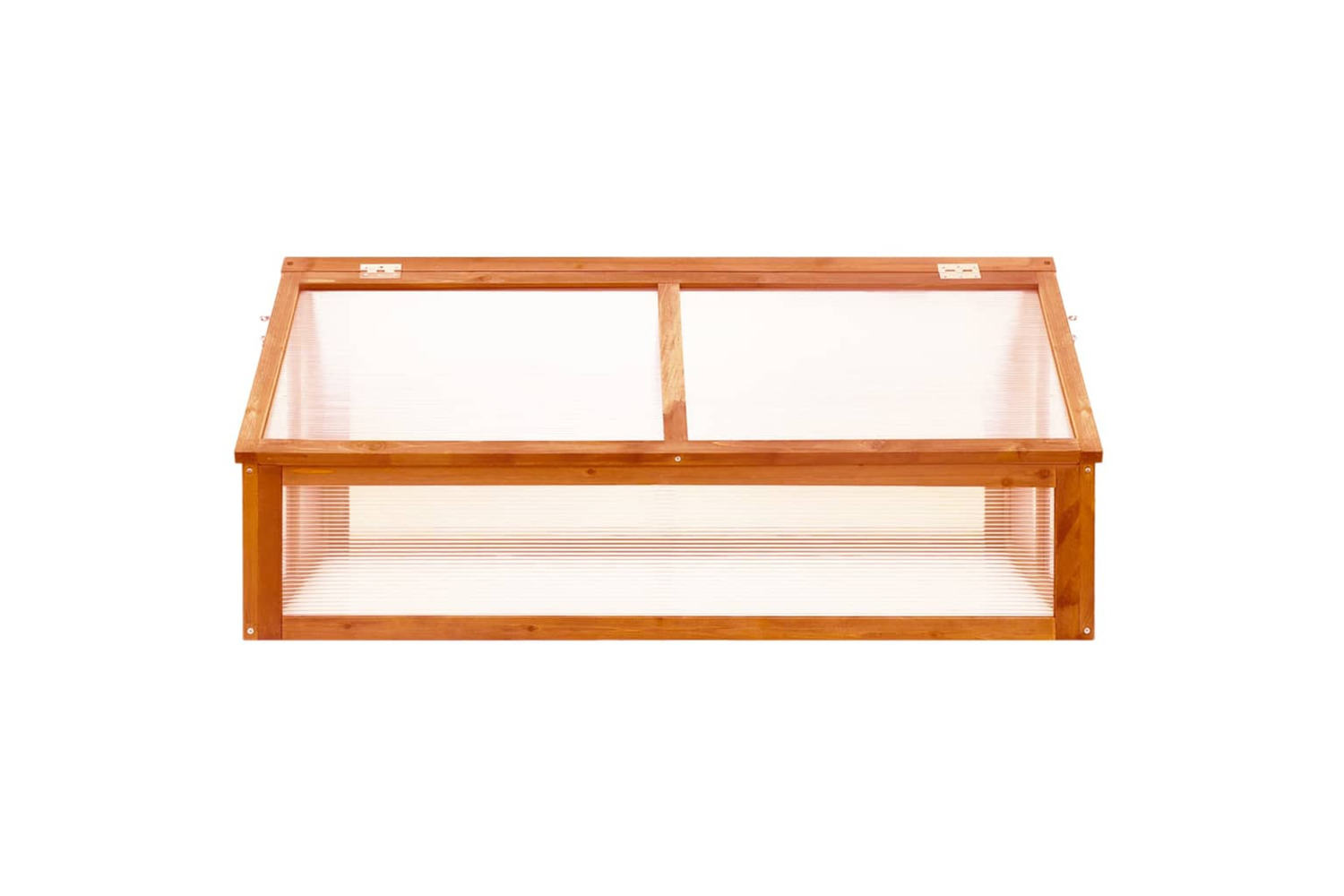 vidaXL 316415 Greenhouse Brown 114x80x50cm Firwood