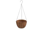 Vidaxl 319359 Hanging Planters 4 Pcs With Coco Liners Black Ã 40x63 Cm Steel