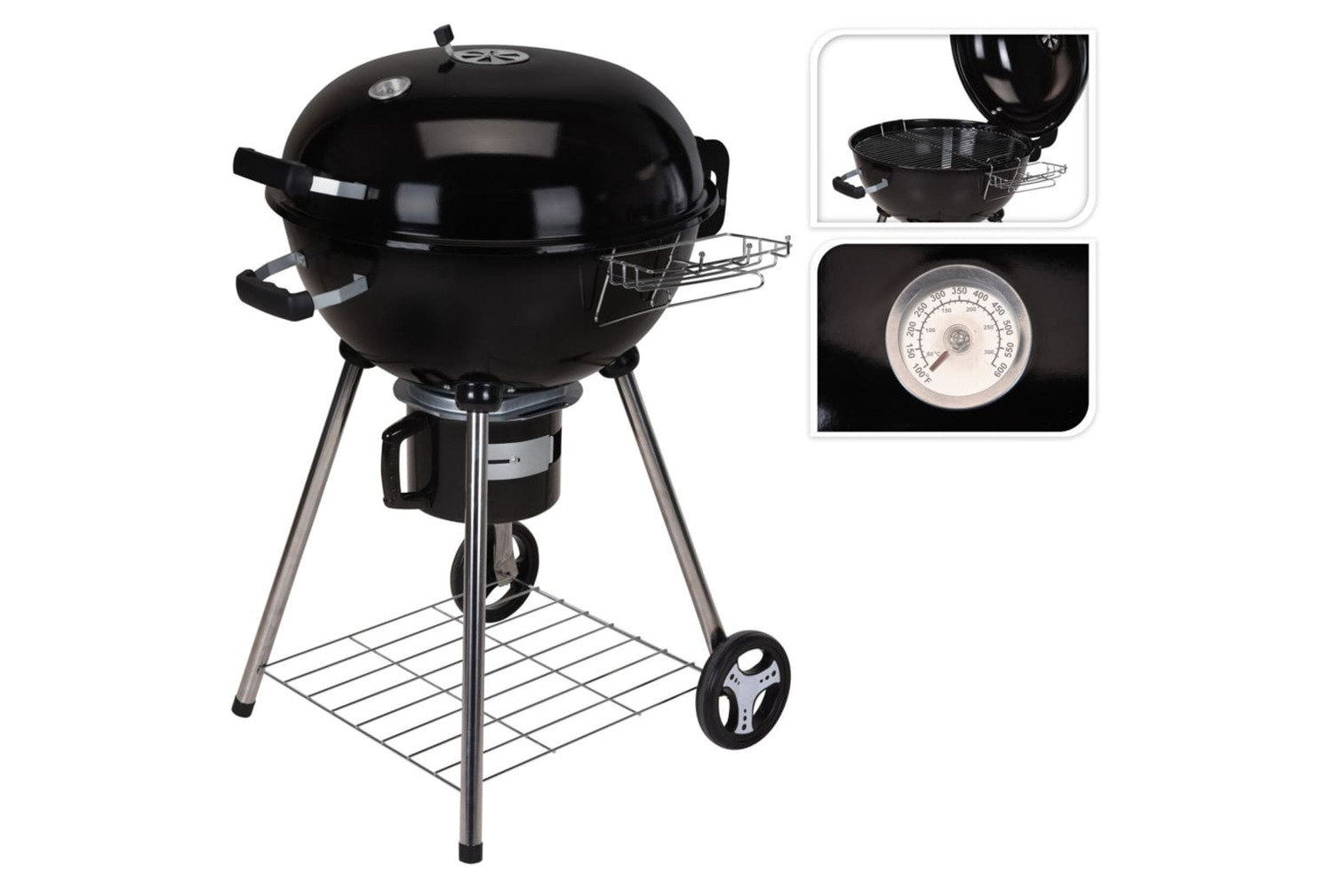 Progarden Kettle Grill Barbecue 68 X 57 X 99 Cm