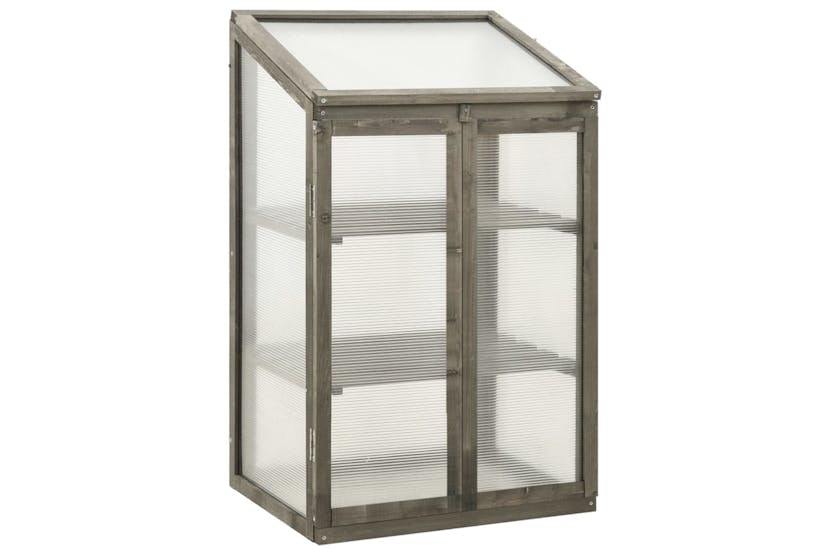 Vidaxl 314849 Greenhouse 60x45x100 Cm Firwood