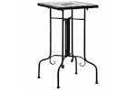 Vidaxl 46711 Mosaic Side Table Black And White Ceramic