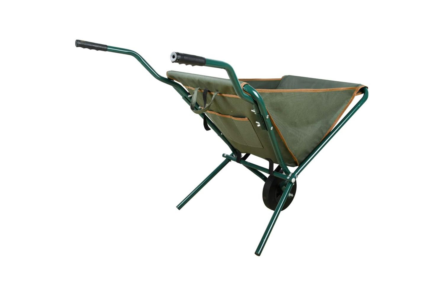 Esschert Design 421284 Folding Wheelbarrow Green Gt138