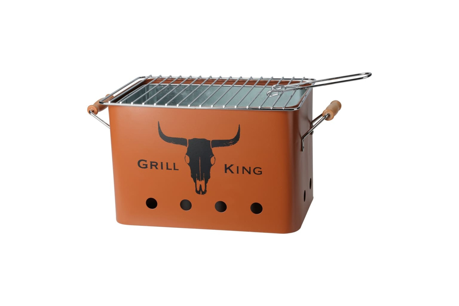 Progarden Bbq Grill Rectangular Matte Orange
