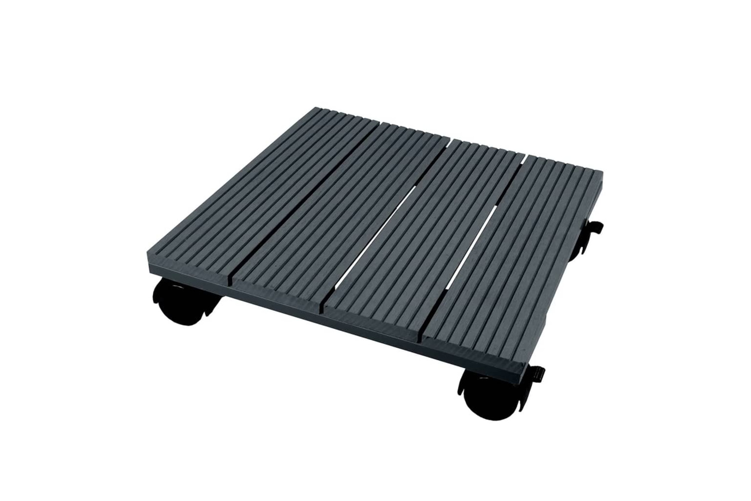 Nature 446402 Plant Trolley Square 30x30 Cm Anthracite Wpc