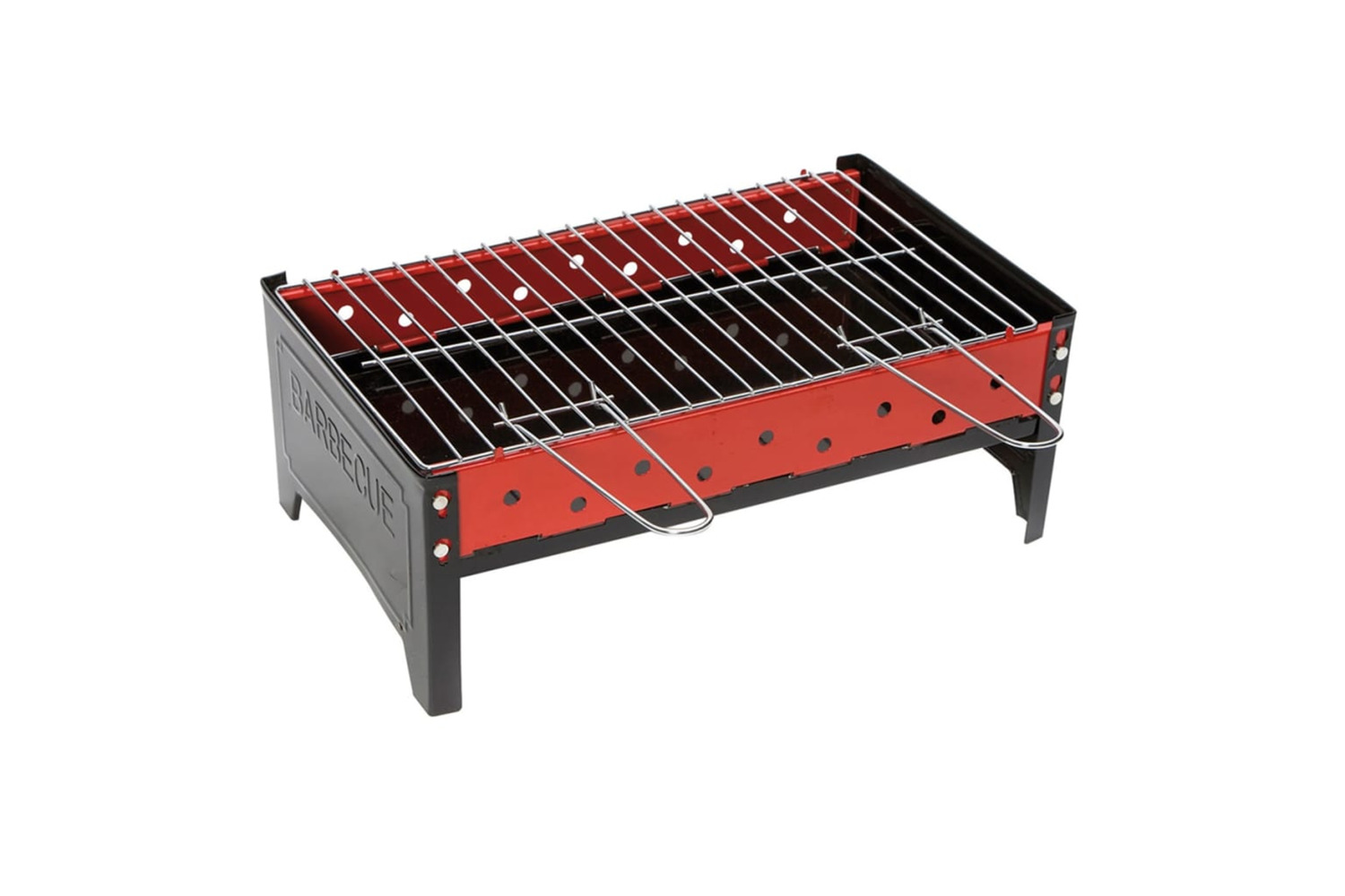 Bo-camp 409189 Charcoal Bbq 44x25x16 Cm Stainless Steel 8108357
