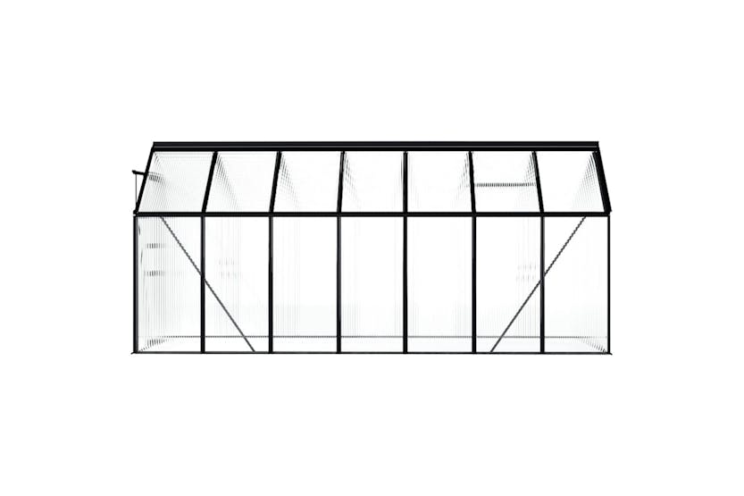 Vidaxl 48213 Greenhouse Anthracite Aluminium 8.17 Mâ²