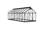 Vidaxl 3082336 Glass Greenhouse Anthracite 155x395.5x191 Cm Aluminium