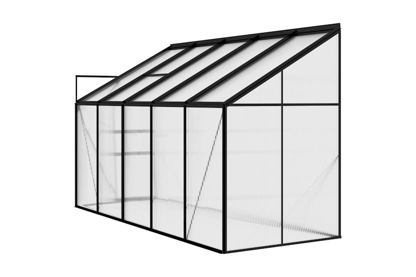 Vidaxl 312046 Greenhouse Anthracite Aluminium 6.23 Mâ³