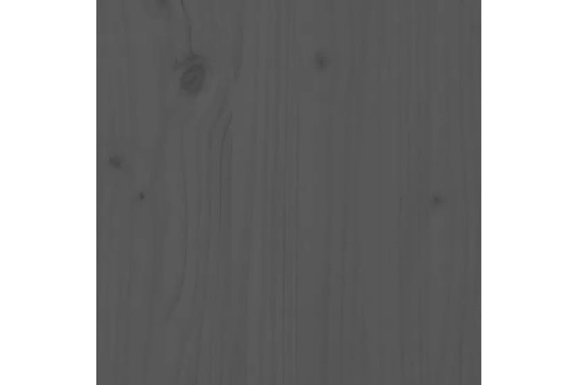 Vidaxl 822104 Plant Stand Grey 92x25x97 Cm Solid Wood Pine