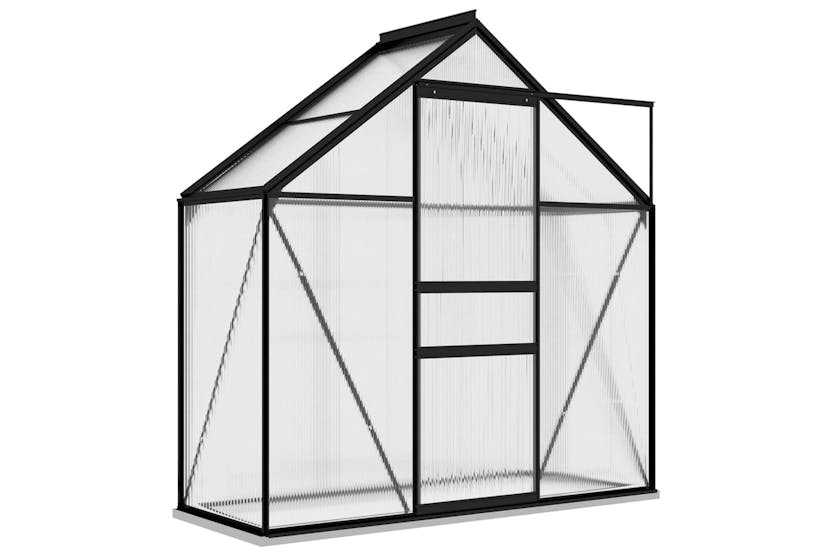 Vidaxl 312064 Greenhouse Anthracite Aluminium 1.33 Mâ²