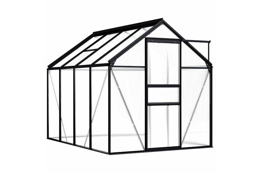 Vidaxl 48210 Greenhouse Anthracite Aluminium 4.75 Mâ²