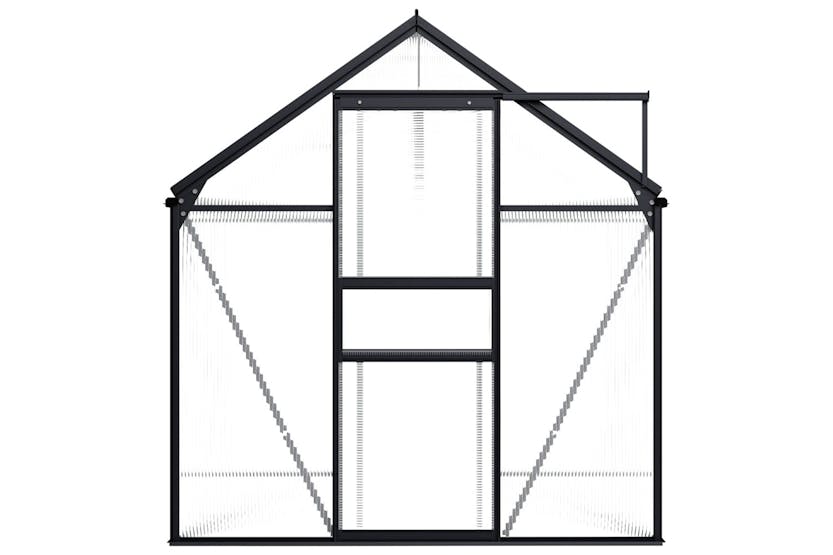 Vidaxl 48210 Greenhouse Anthracite Aluminium 4.75 Mâ²