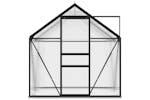 Vidaxl 312065 Greenhouse Anthracite Aluminium 2.47 Mâ²