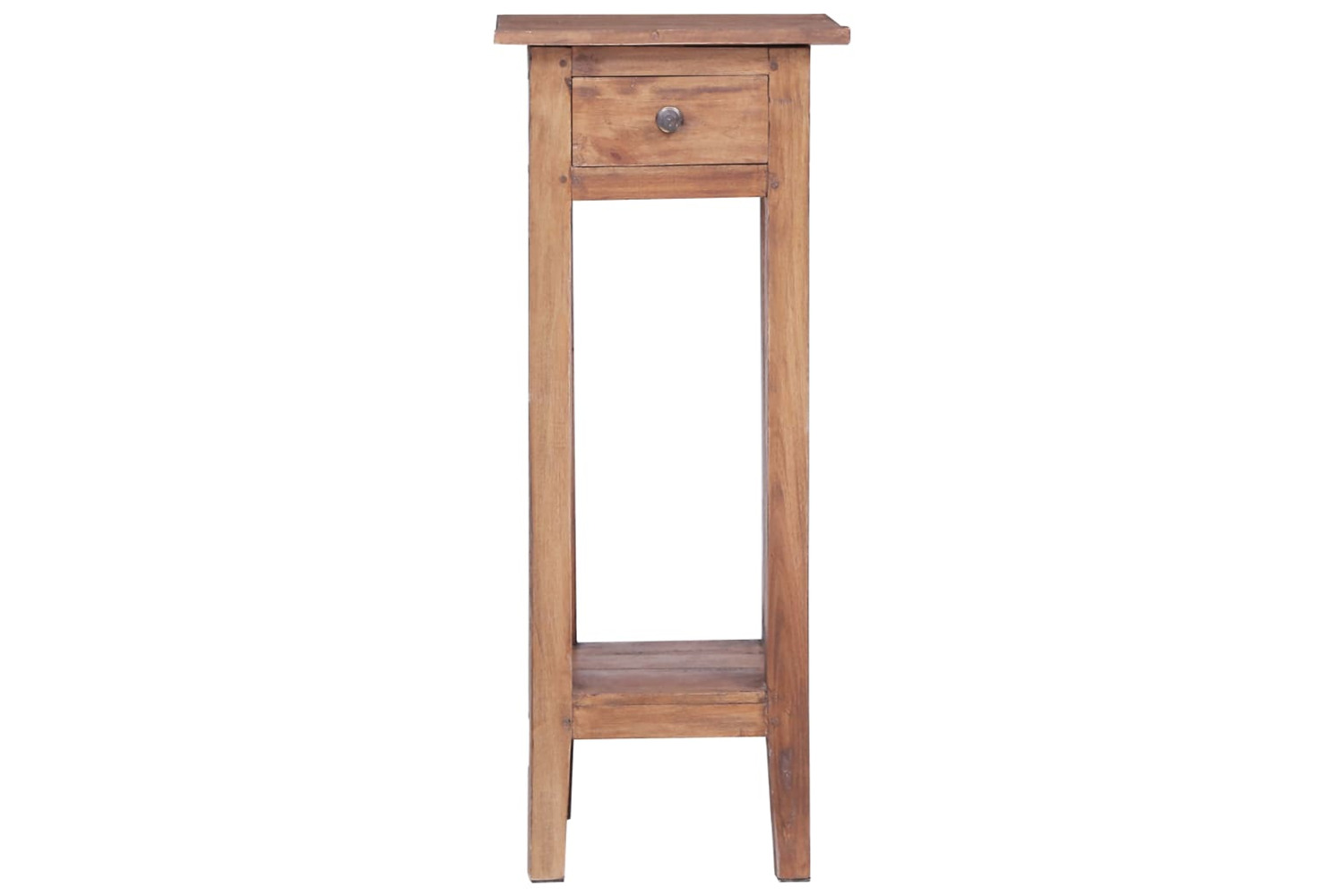 vidaXL 283923 Plant Stand 30x30x75cm Solid Reclaimed Wood