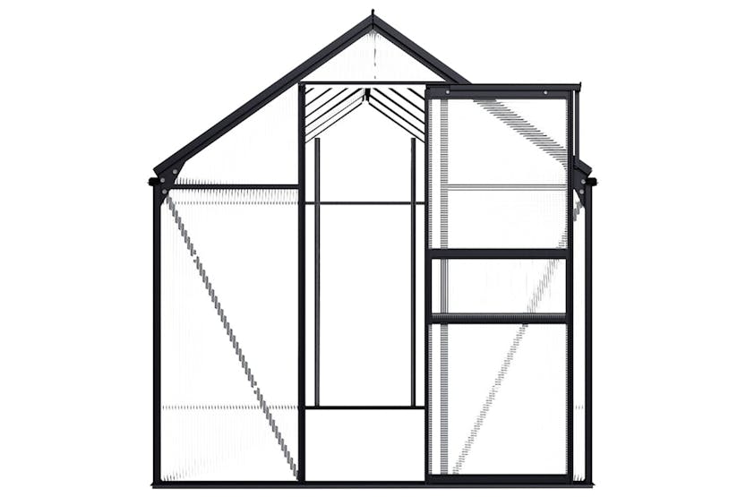 Vidaxl 48212 Greenhouse Anthracite Aluminium 7.03 Mâ²