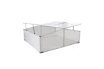 Vidaxl 40214 Cold Frame 4 Lids 108x110x41 Cm