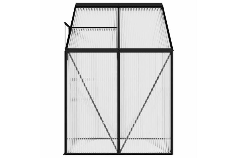 Vidaxl 312044 Greenhouse Anthracite Aluminium 2.59 Mâ³