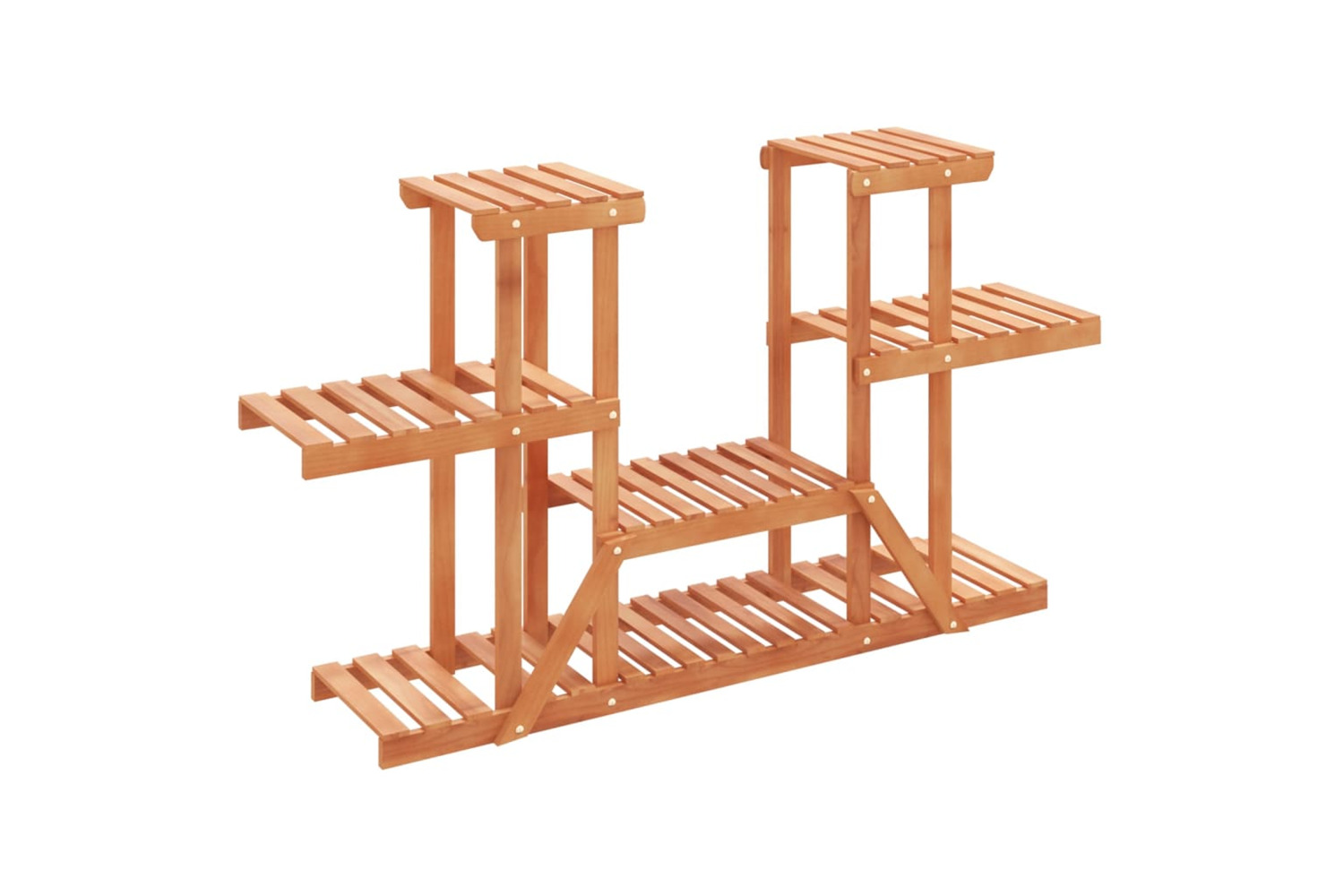 vidaXL 362854 Flower Stand 110x25x73cm Solid Wood Fir