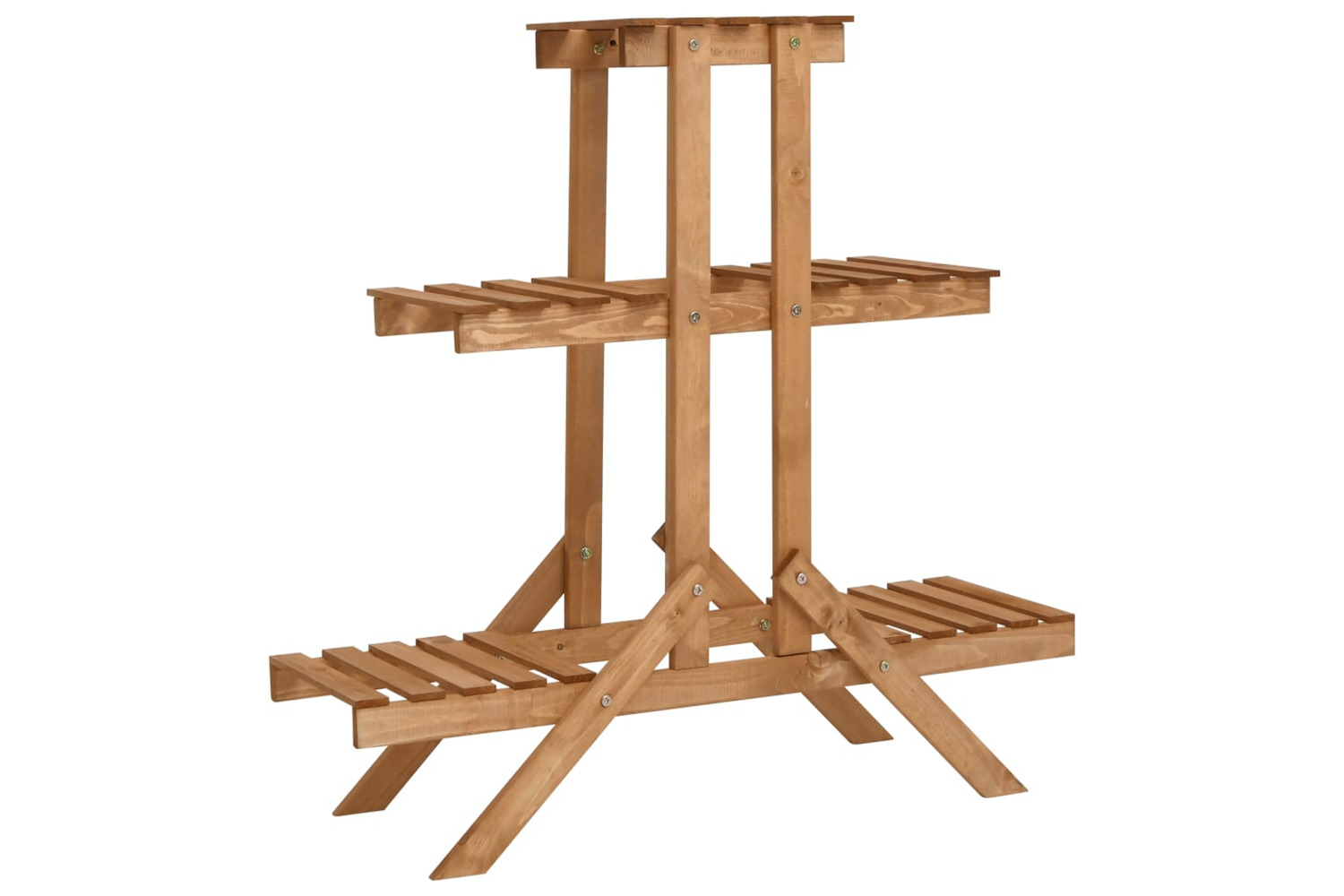 vidaXL 47234 Plant Stand 83x25x83cm Firwood