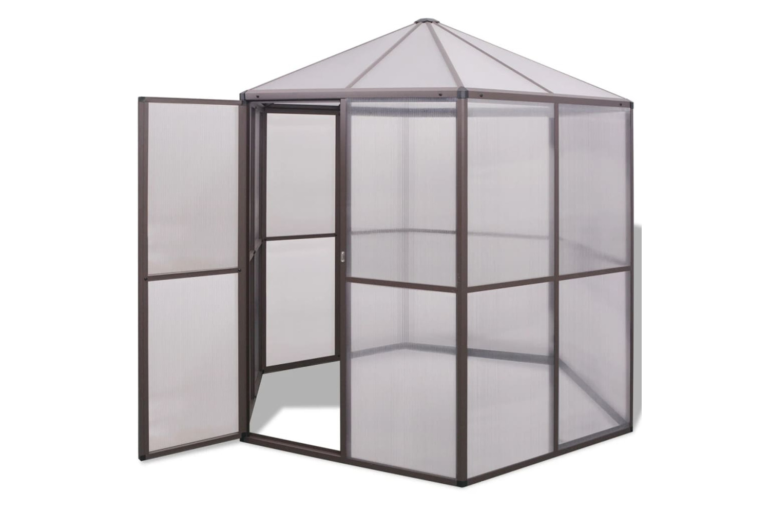 Vidaxl Greenhouse Aluminium 240x211x232 Cm