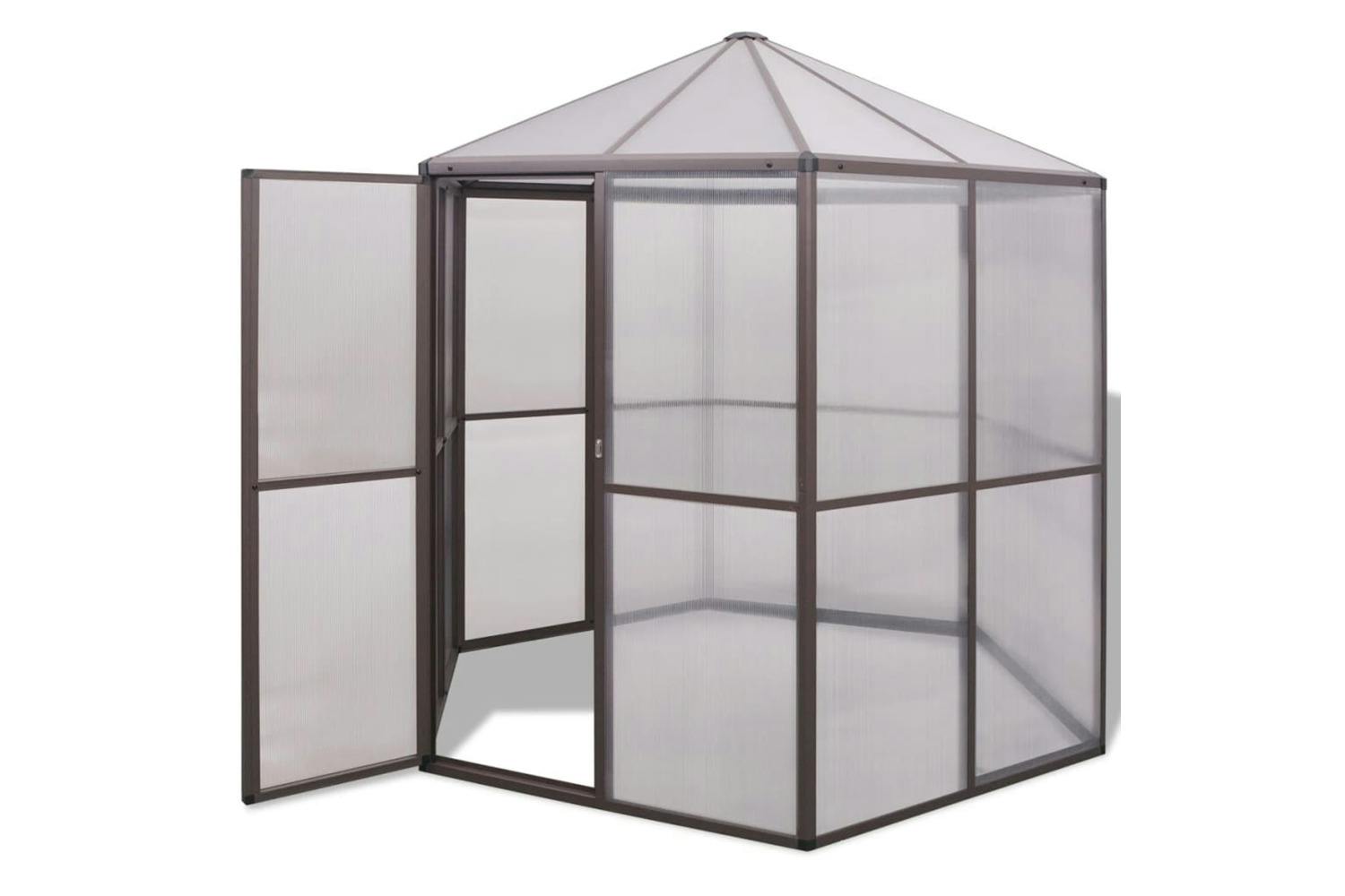 Vidaxl 48836 Greenhouse Aluminium 240x211x232 Cm