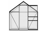 Vidaxl 312064 Greenhouse Anthracite Aluminium 1.33 Mâ²