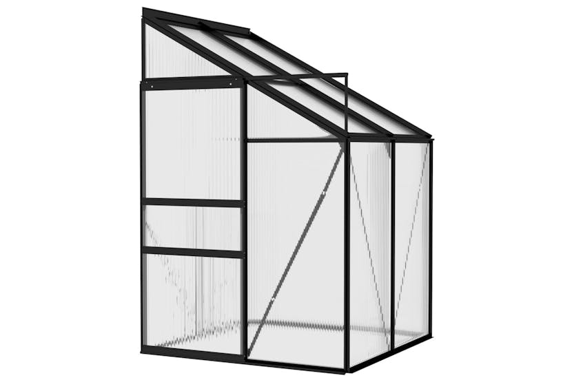 Vidaxl 312044 Greenhouse Anthracite Aluminium 2.59 Mâ³