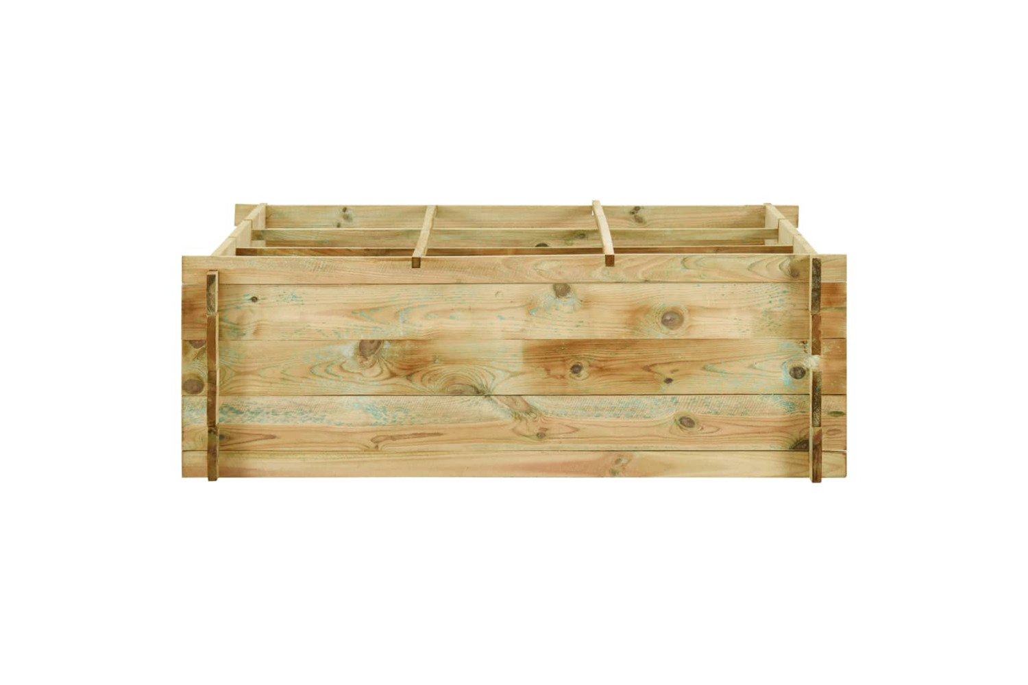 vidaXL 43346 Garden Raised Vegetable Bed Impregnated Pinewood 120x120x40cm