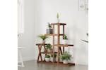 Vidaxl 362879 Flower Stand 95x25x96 Cm Solid Wood Fir