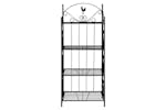 Vidaxl 40780 Plant Rack Square Black